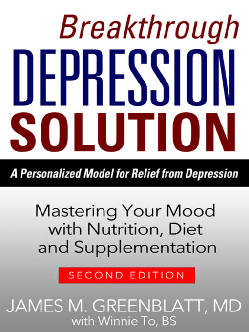 Title details for Breakthrough Depression Solution by James M. Greenblatt - Wait list